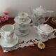 Fine porcelain coffee set EPIAGE D.F. Czechoslovakia of the 30s