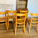 Set of 5 bistro chairs