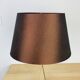 Hollywood Regency lamp in brass and plexiglass, 1970s.