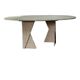 80s travertine dining table