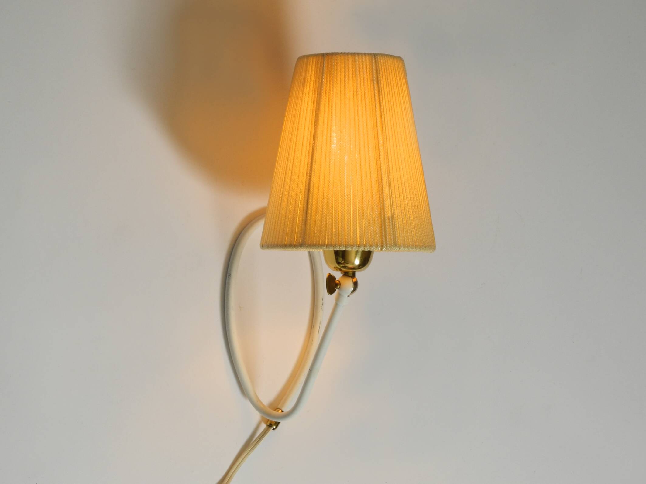 Beautiful very rare Mid Century Modern table or wall lamp by Vereinigte Wer