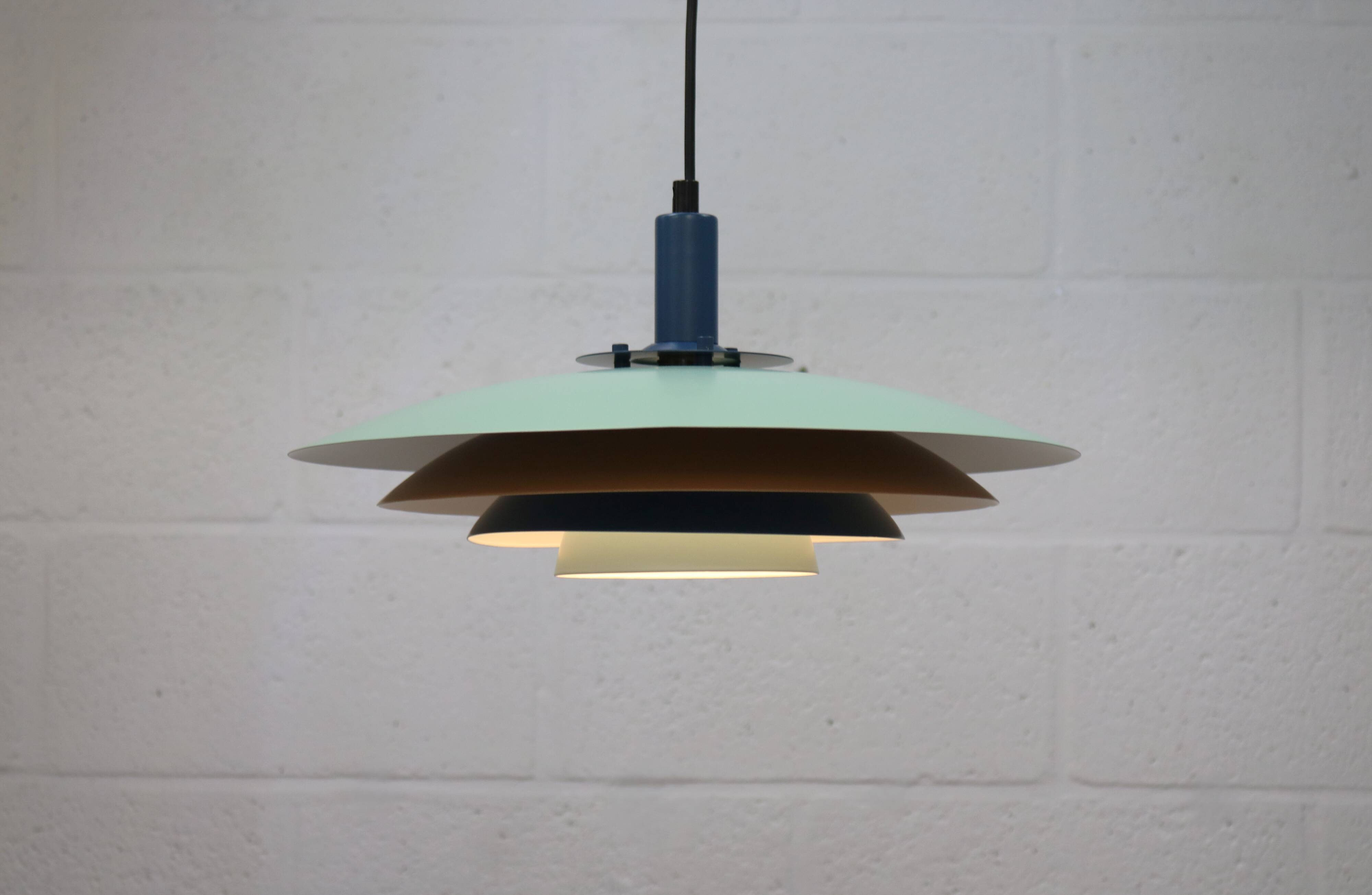 Vintage Danish Nordlux Pendant Lamp – Model 3948, 1980s