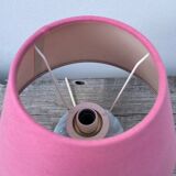 Romantic blue and pink ceramic lamp