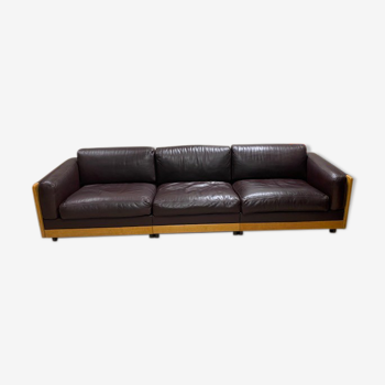 Canapé cuir cassina modèle « 920 » de afra& tobia scarpa