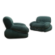 Pair of vintage armchairs by Adriano Piazzesi, Okay Collection 1970