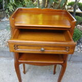 Old cherry bedside
