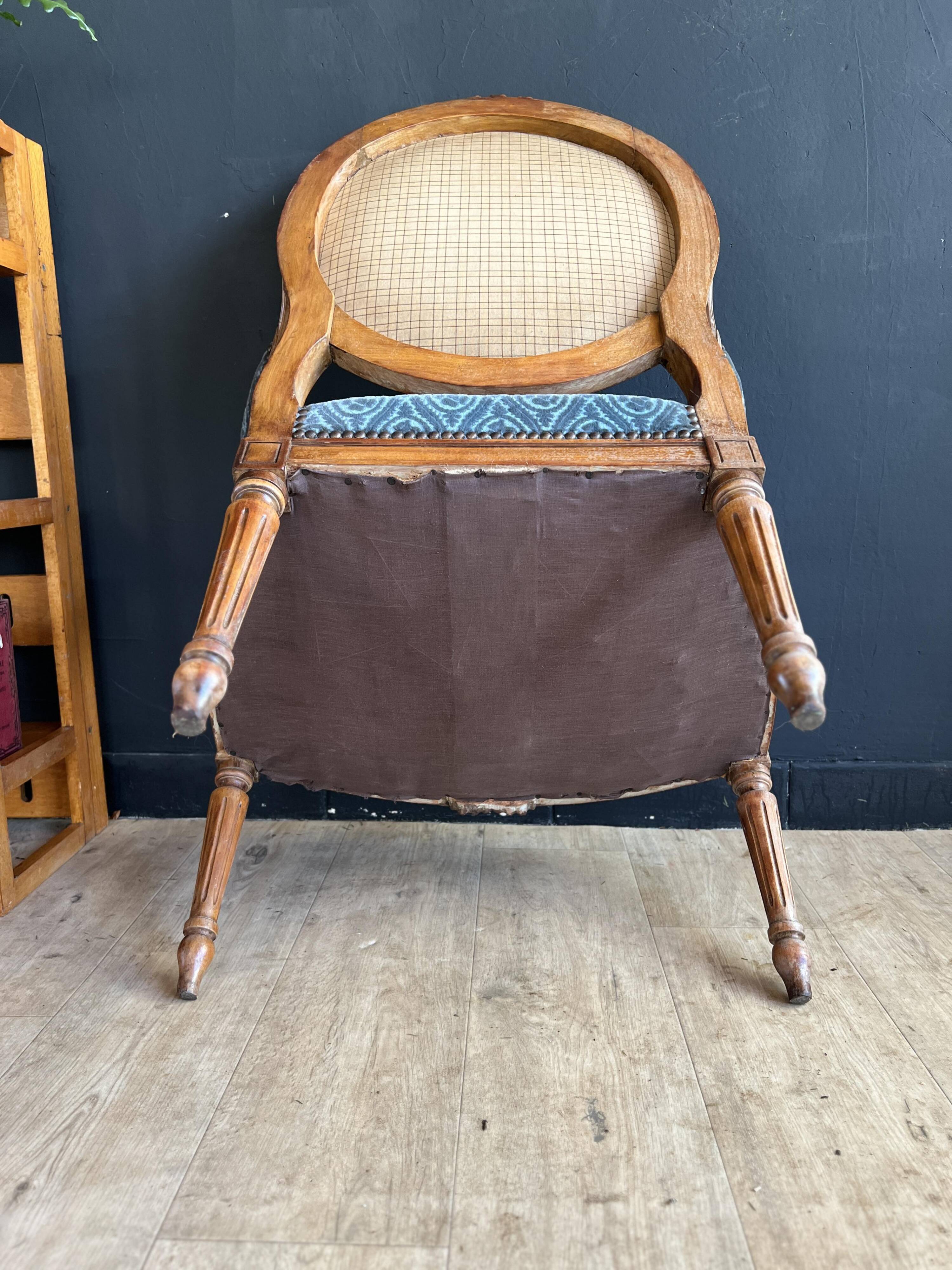 Louis XVI style armchair