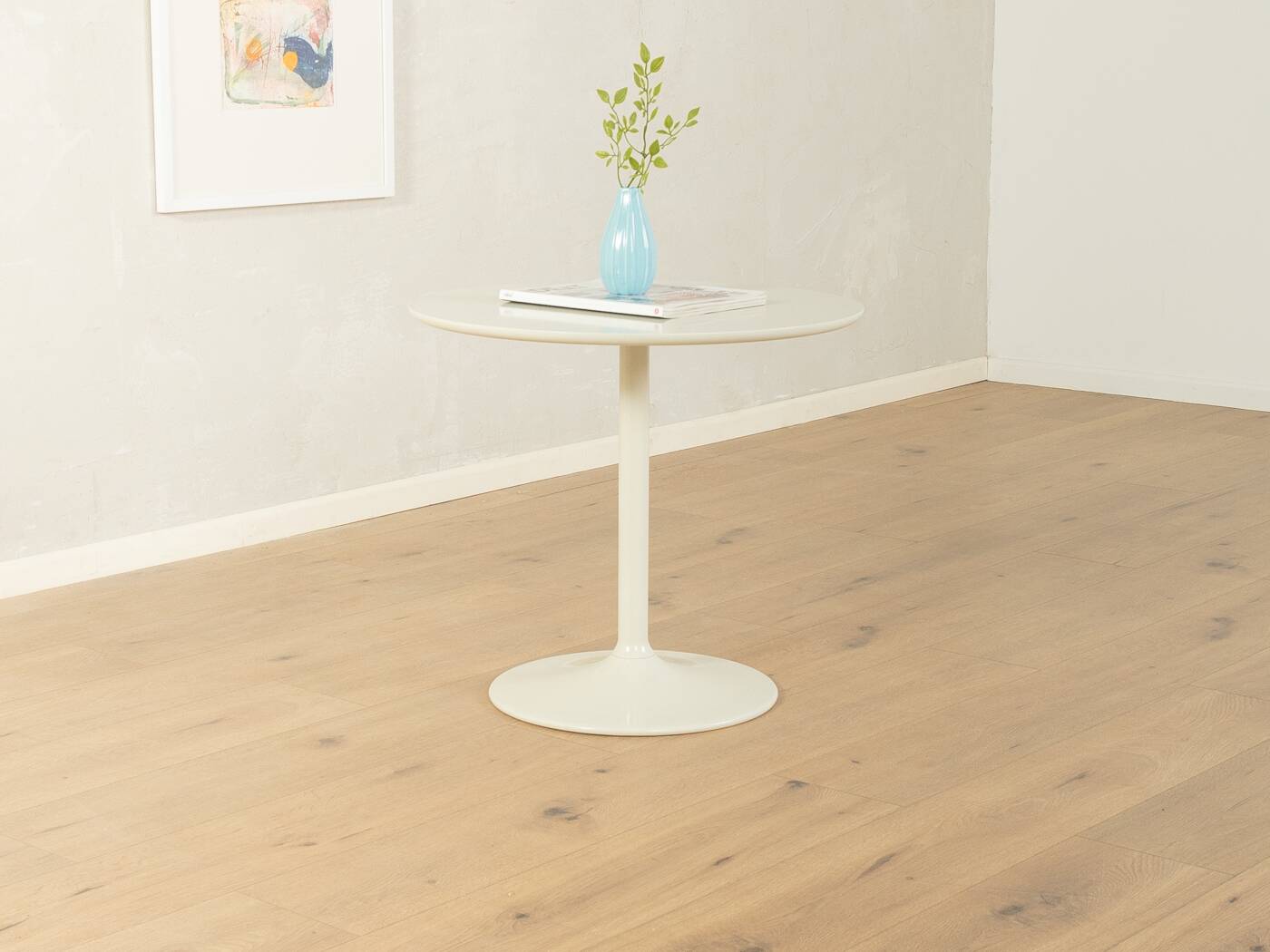 Side table by Opal Möbel, 1970s, Space Age, white