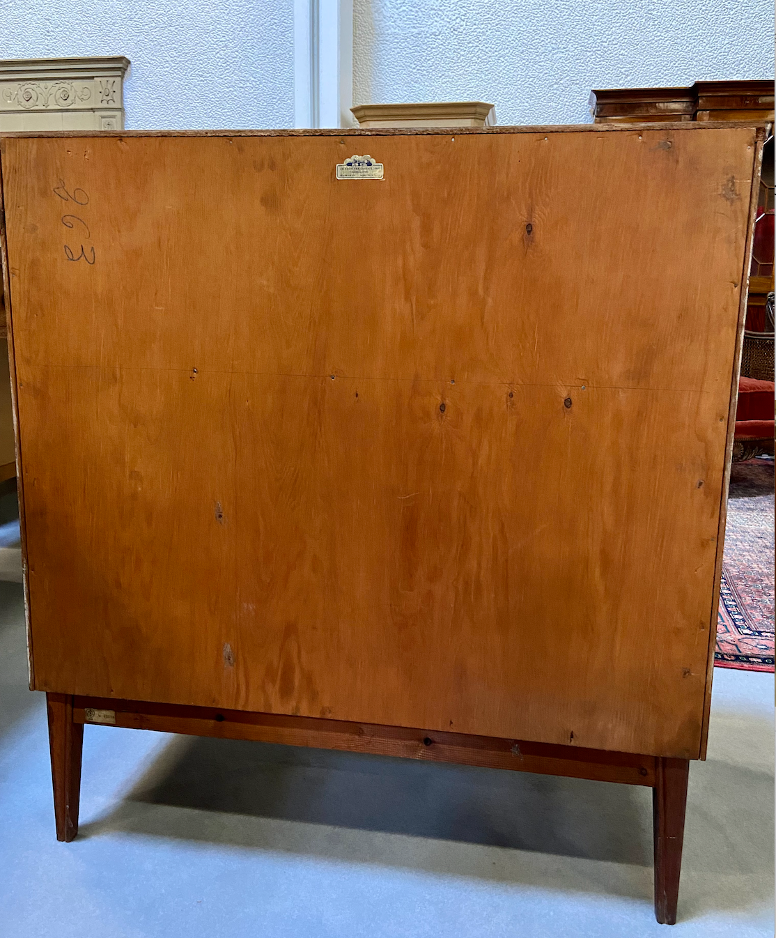 Scandinavian secretary Bröderna Gustafsson by Markaryd - swedish vintage furniture from the 1960s