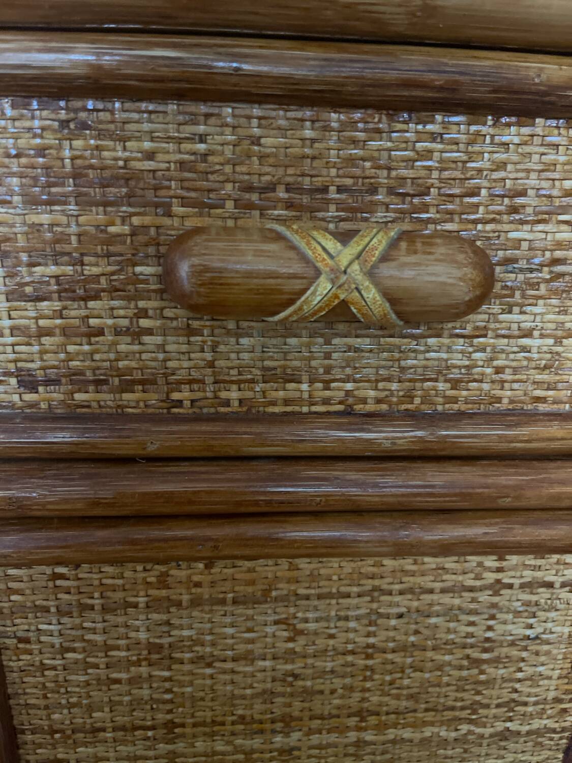 Rattan sideboard