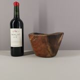 Cut or pocket empty in olive wood / 60s / Mid-Century / Wabi-sabi decoration