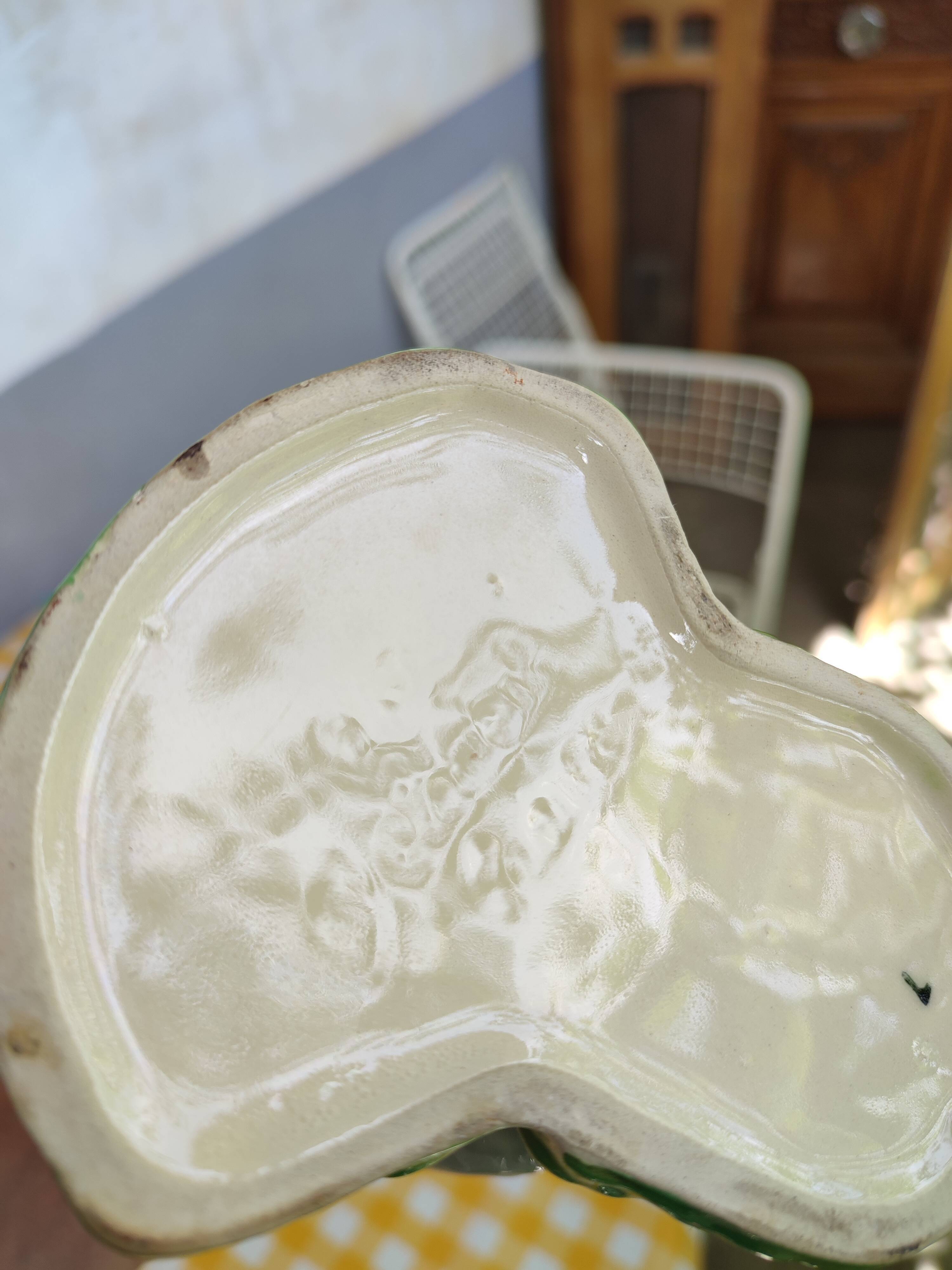 Pitcher in slurry duck Saint-Clément XXth