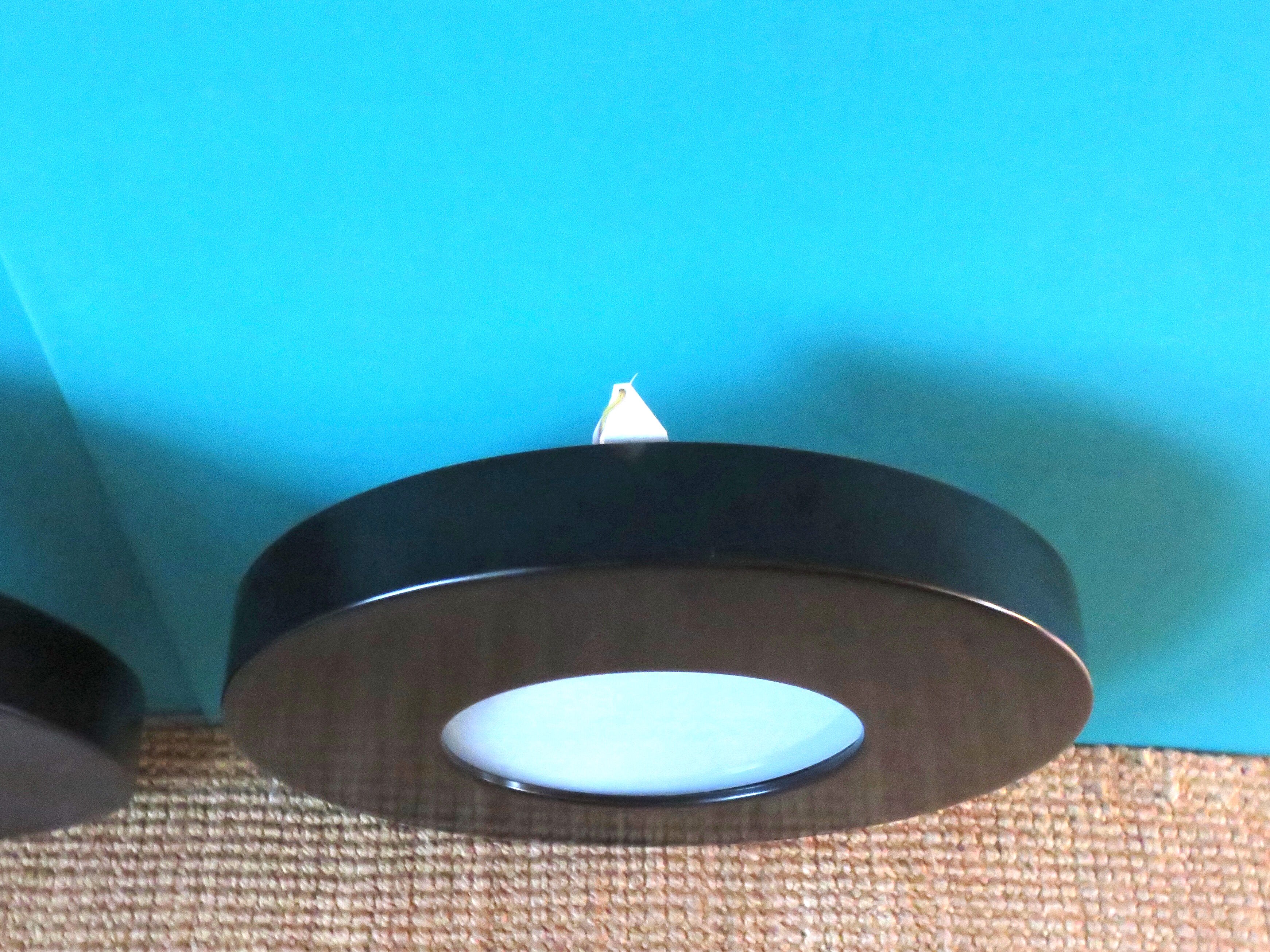 Pair of "Lyfa" porthole wall lights Sweden 1980