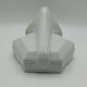Soap holder and art deco toothbrush holder