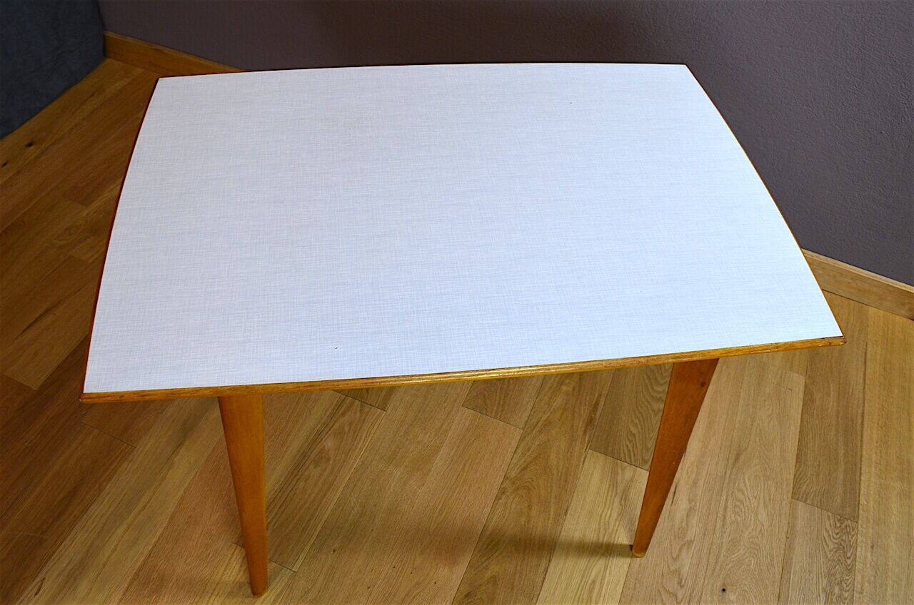 Desk formica feet compass 1960