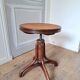 Tabouret de piano cannage