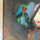 Abstraction on canvas - contemporary school