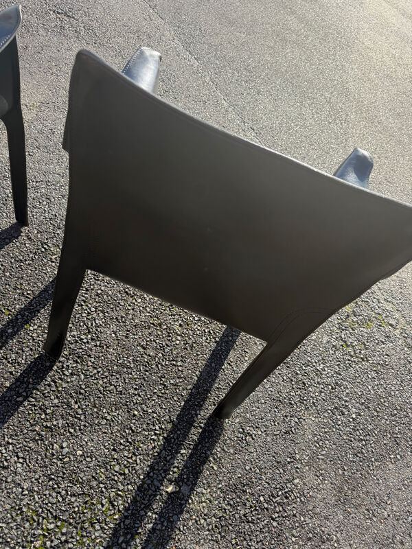 Fauteuil Cassina CAB 413 noir