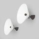 Pair of wall sconces Aggregato by Enzo Mari for Artemide, 1970s, set of 2