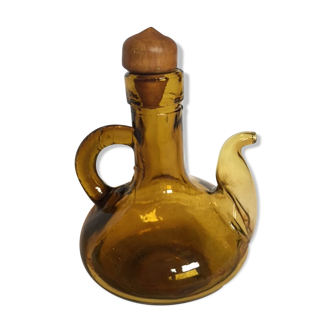 Amber oil bottle