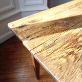 Oak farm table