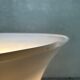 2x vintage opaline vase lamps