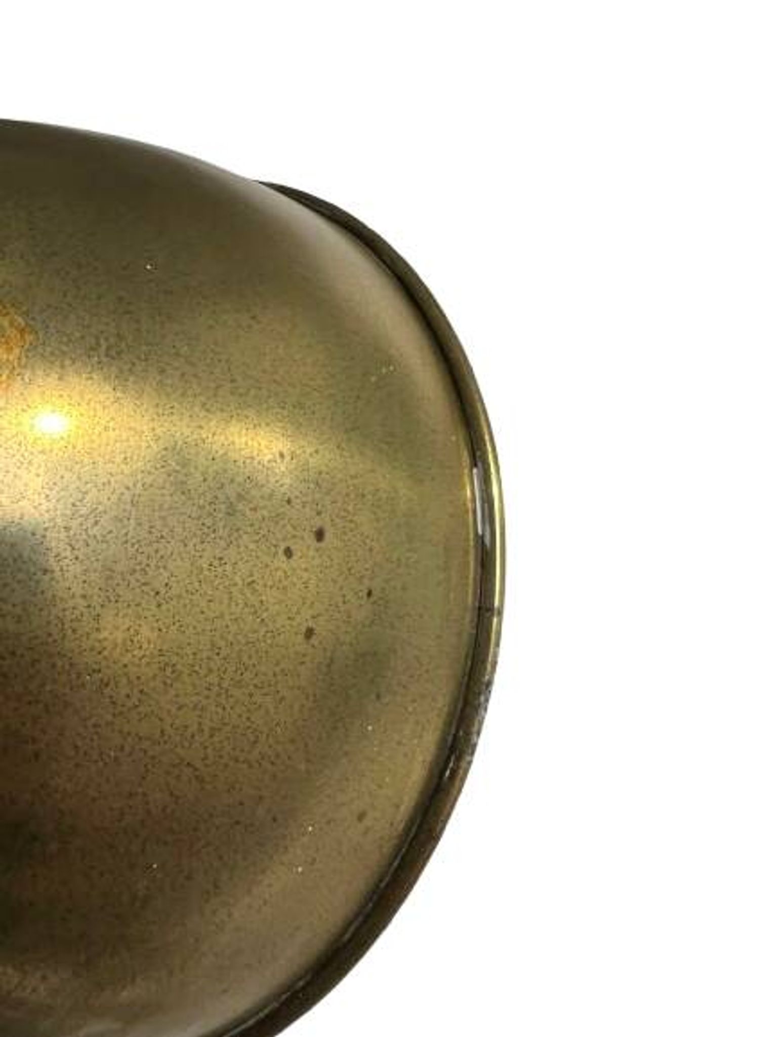 Pair of exterior or interior wall lights in gilded metal, 60s/80s