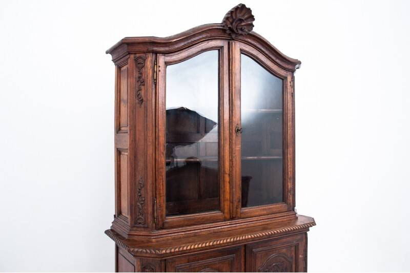 Library display case, France, circa 1880.