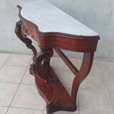 Napoleon III mahogany console