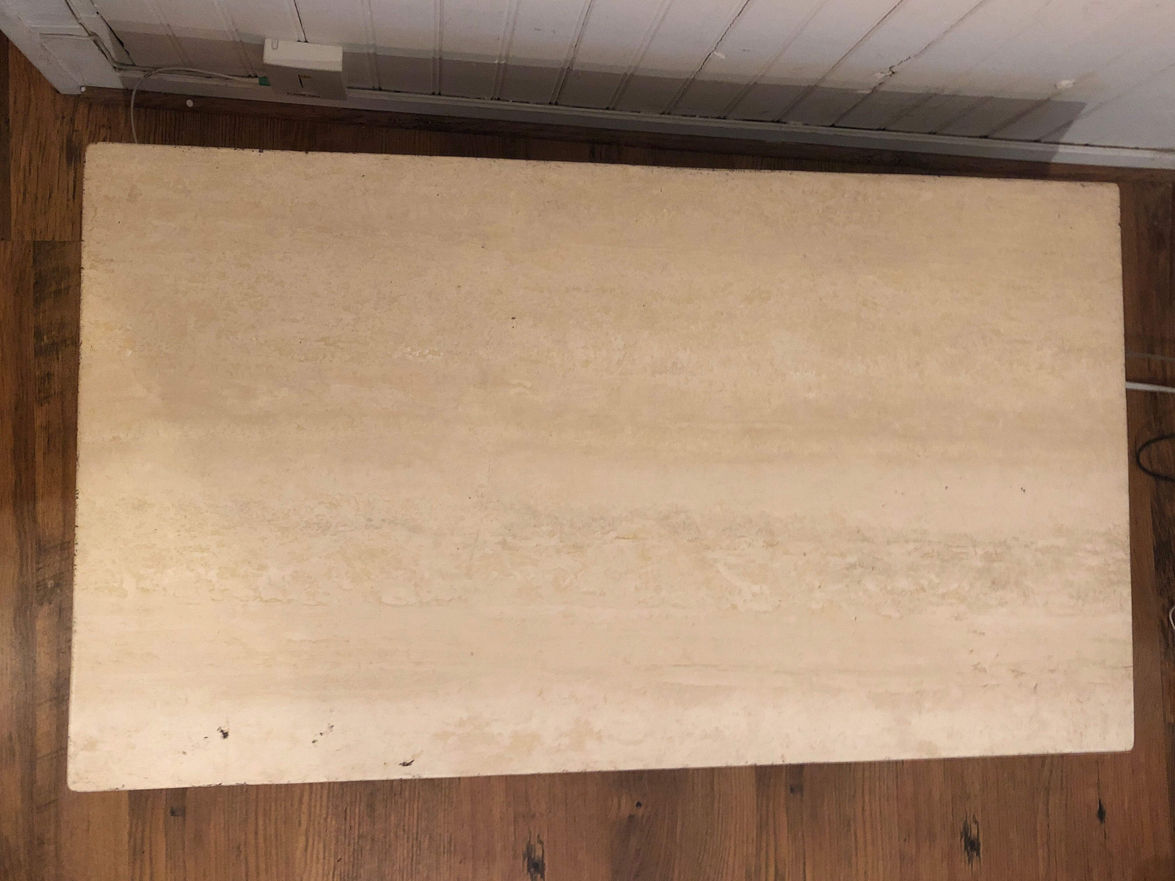 Coffee table travertine