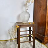 Pair of polished glass vases