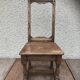 Former lorraine baby chair assise child light vintage wood