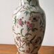 Porcelain and bronze vase