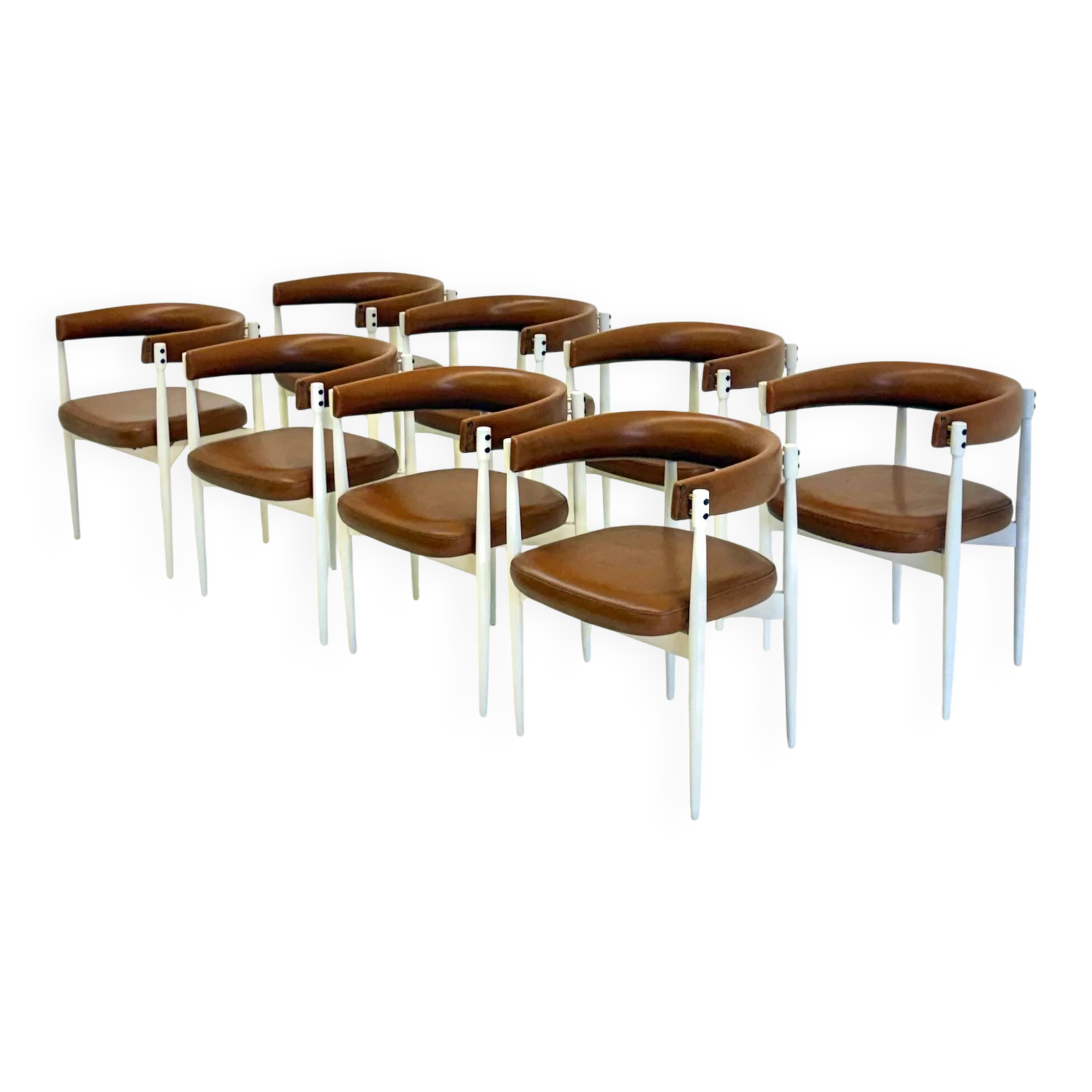 Vintage dining chairs by A. Dal Vera e Figli & Flam Sansoni
