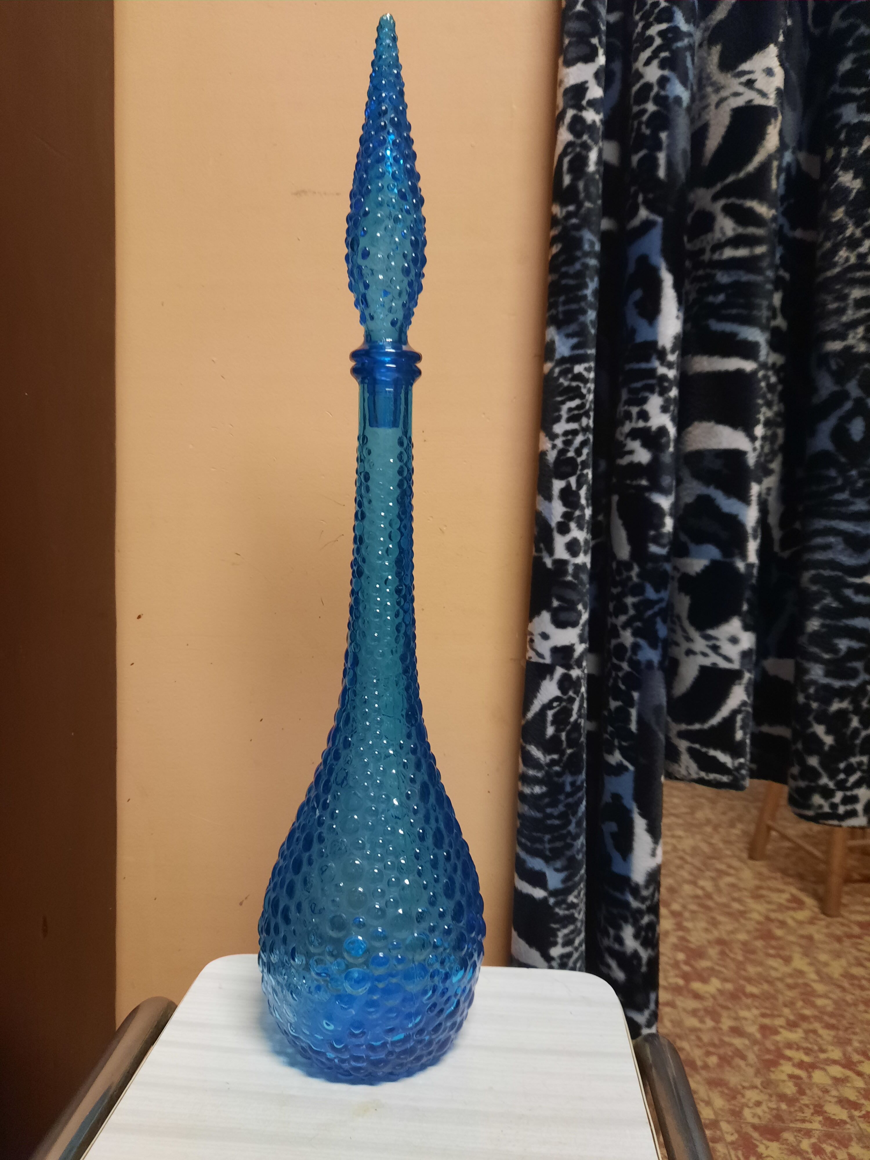 Italian carafe Empoli turquoise
