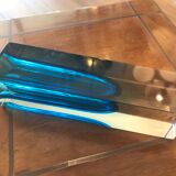 Blue Sommerso Murano vase