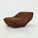 Papillon lounge chairs by Guido Maria Rosati for Giovannetti in rust brown