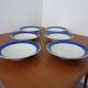 Swedish Stoneware Koka Soup Plates by Hertha Bengtson for Rörstrand, 1960s, Set of 6