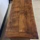 Buffet en bois d'acacia massif 4 portes, 2 tiroirs
