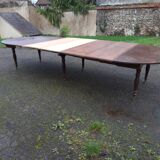 Mahogany dining table