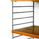 Swedish pine and metal shelf