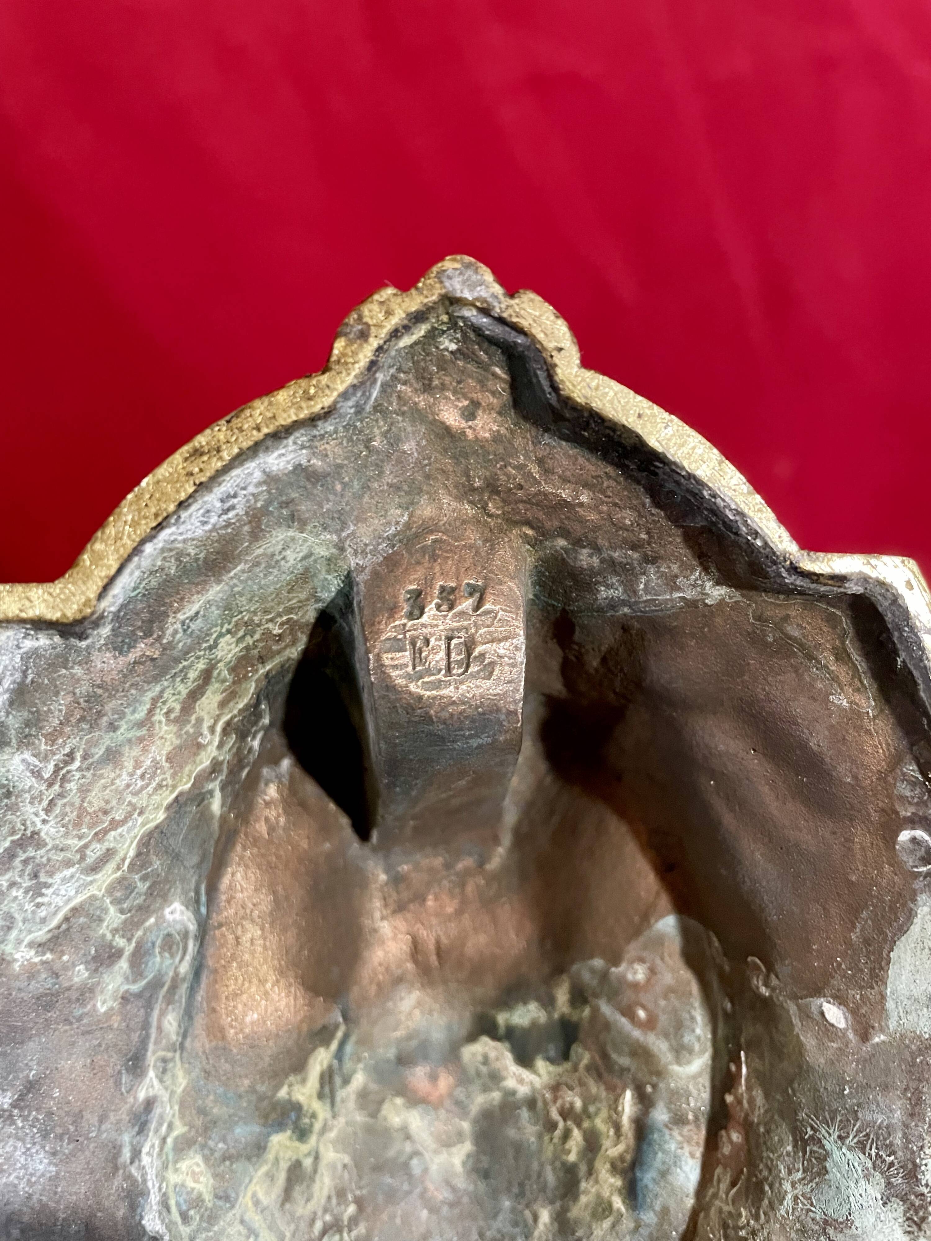 Desk lamp, stamped, 1930