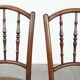 Set of 2 wooden vintage bistro chairs Jacob & Josef Kohn Wien