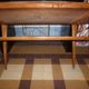 Coffee table teak tiled door magazines caning of the 60s Scandinavian style