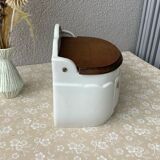 Vintage wall salt box