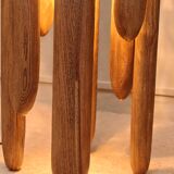 Mid-Century Modern Collectible Design Museum Quality Solid Wood Floor Lamp