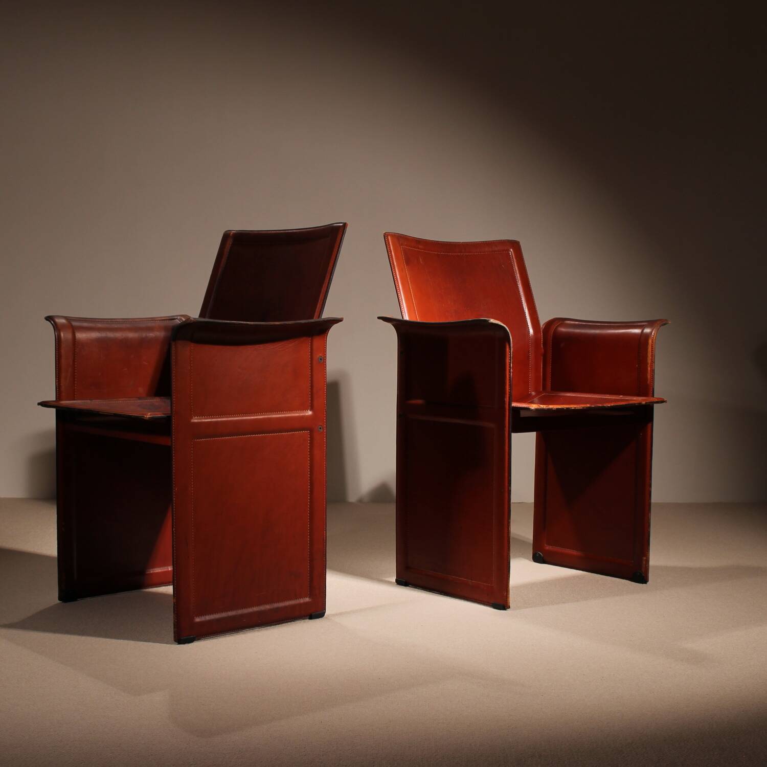Fauteuil 'Korium‘ par Tito Agnoli pour Matteo Grassi, Italie années 1980