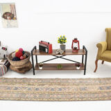 2x9 patchwork turkish runner rug
