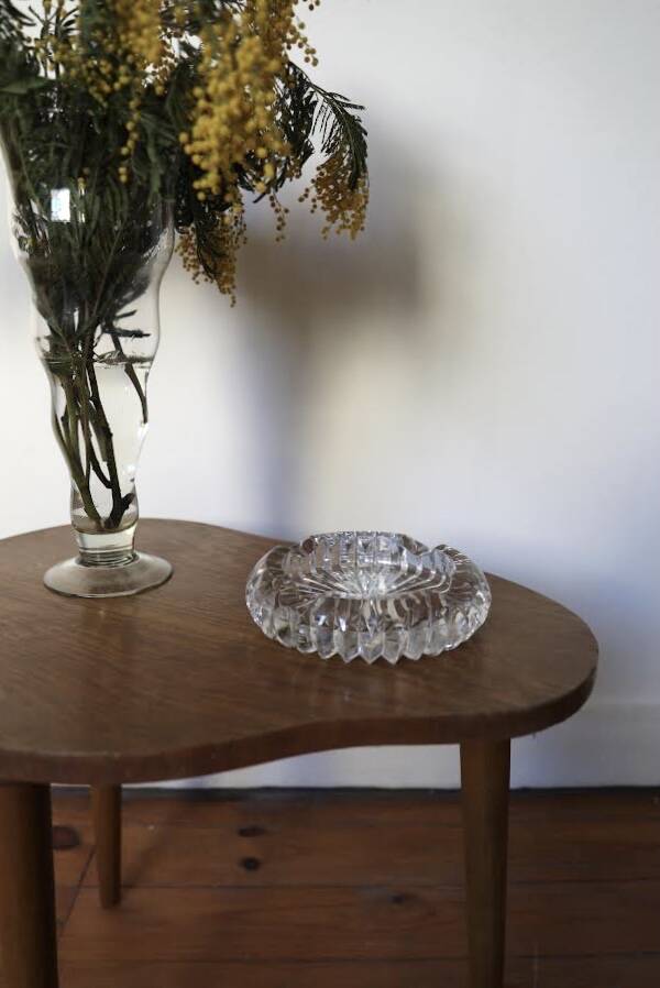 Crystal ashtray