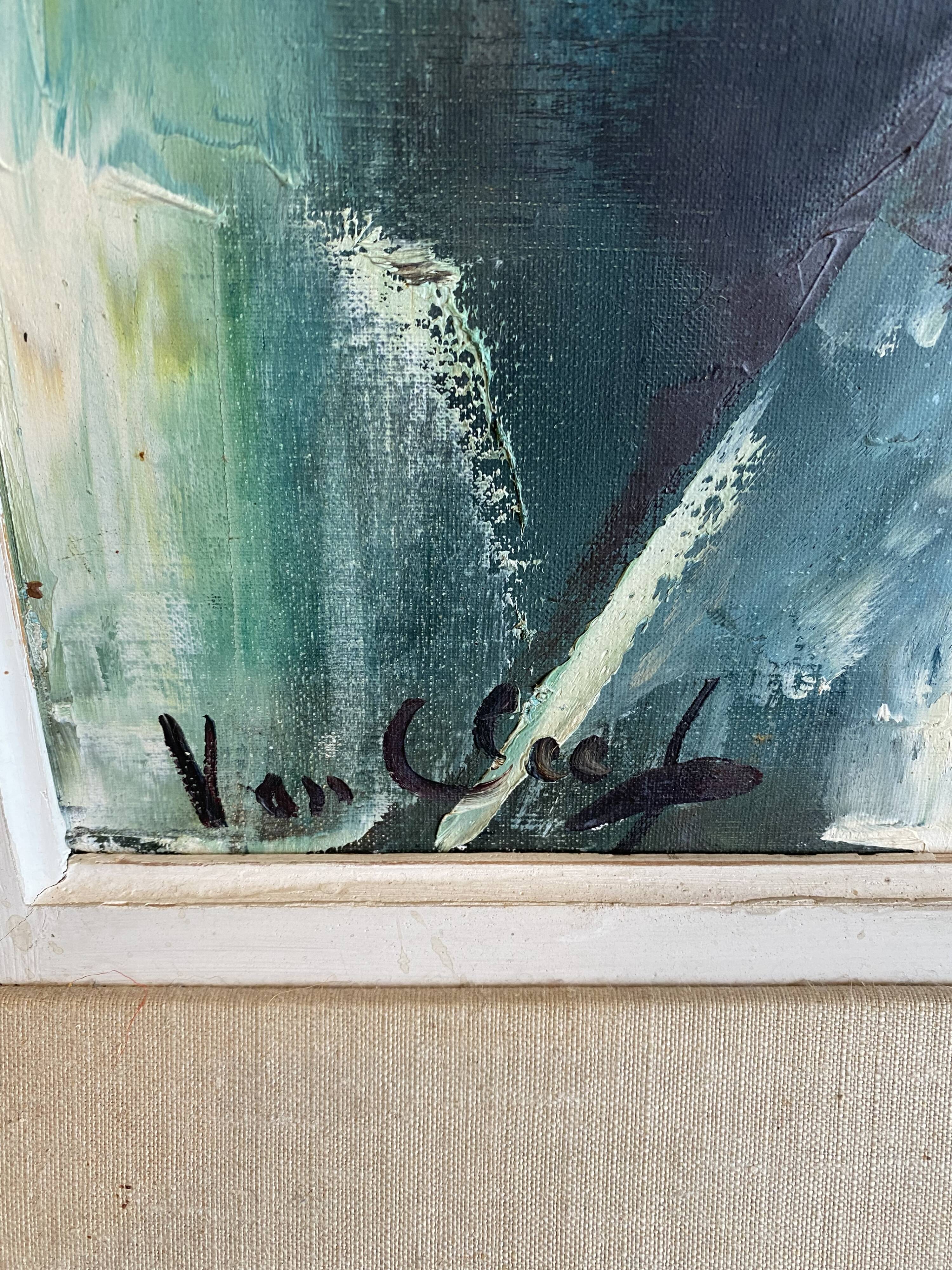 Peinture fleurs Robert van Cleef